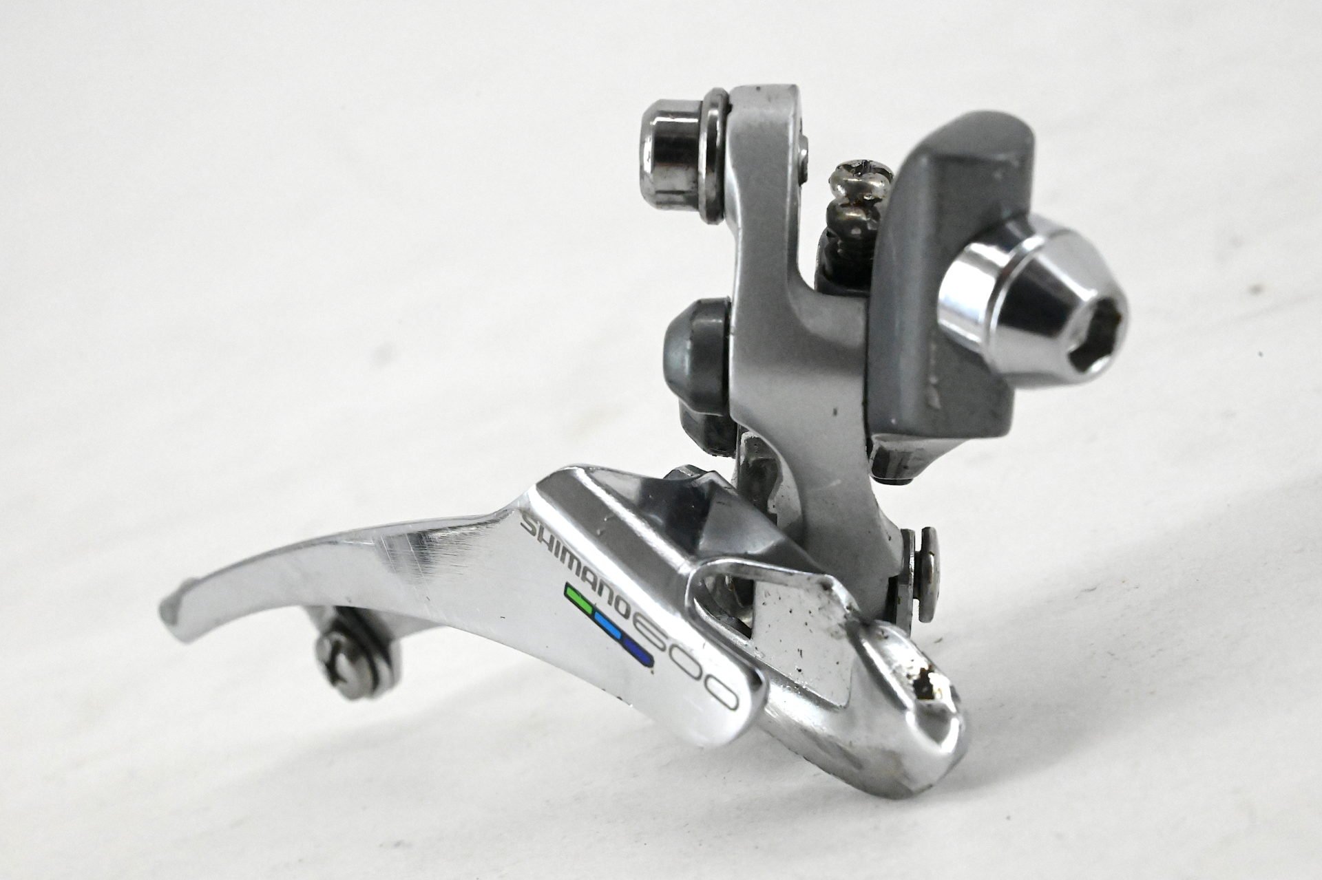 Shimano 600 Tricolor FD 6400 Front Derailleur Braze On