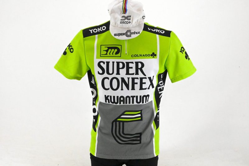 Team Superconfex Kwantum Colnago Jersey with Cycling Cap