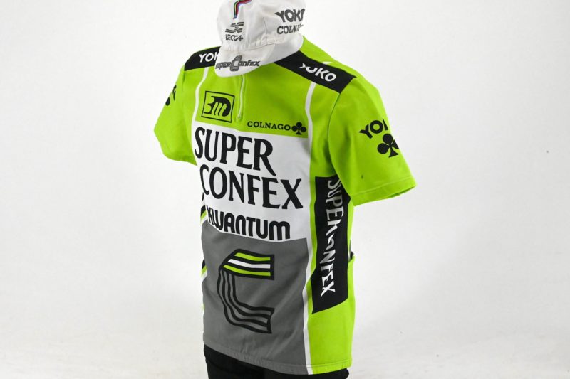 Team Superconfex Kwantum Colnago Jersey with Cycling Cap - Image 2