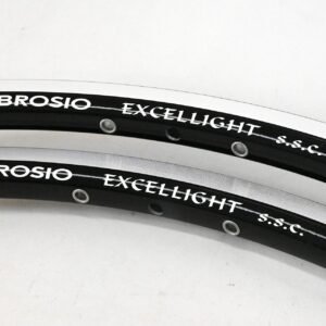 Ambrosio Ecxellight Clincher Rim Set 28 and 32 Holes - Cicli