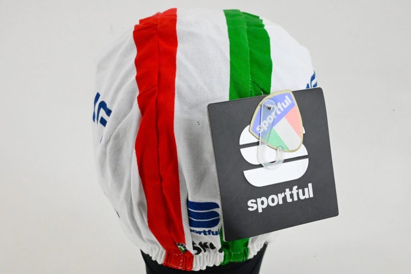 NOS Sportful Team Italia Skoda Cycling Cap - Image 3