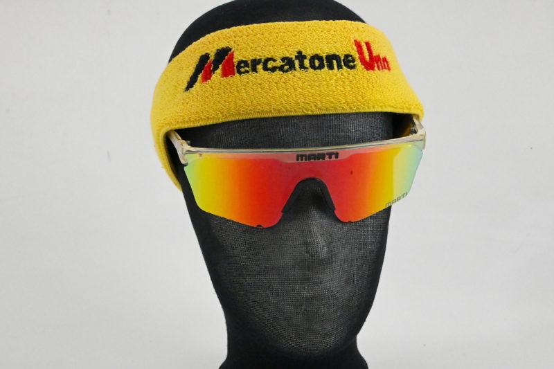 NOS Mercatone Uno Medeghini Headband 1994 Cipollini Yellow