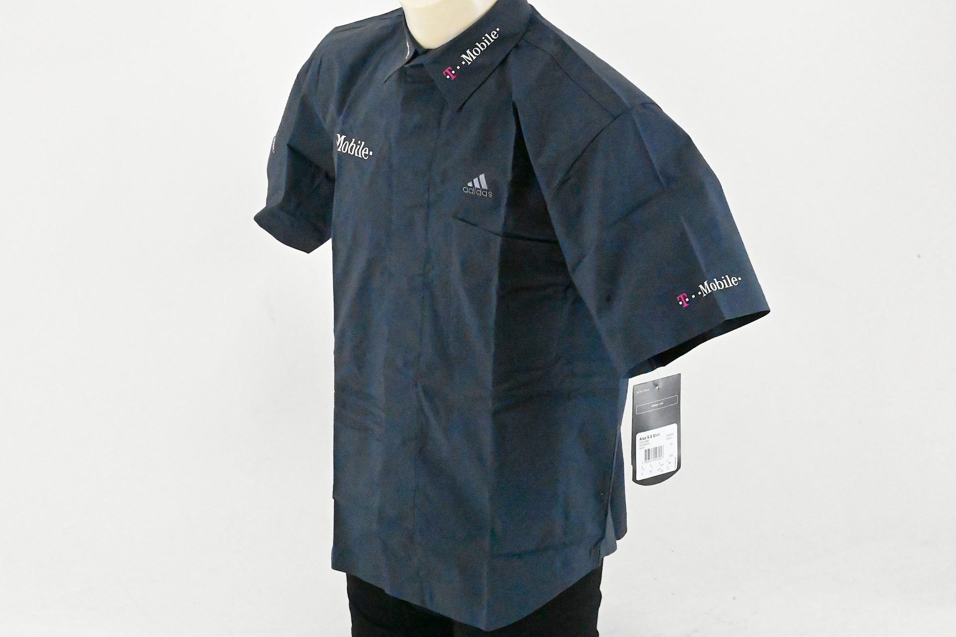 NOS Original Team T-Mobile Adidas Short Sleeve Shirt Size S - Image 2