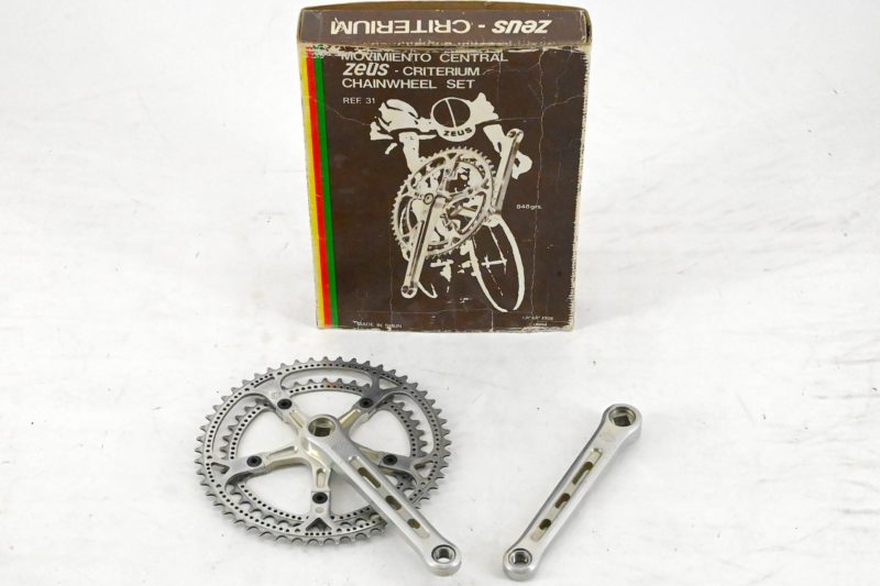Zeus 2000 Drilled Cranks 170mm 42/52 Teeth