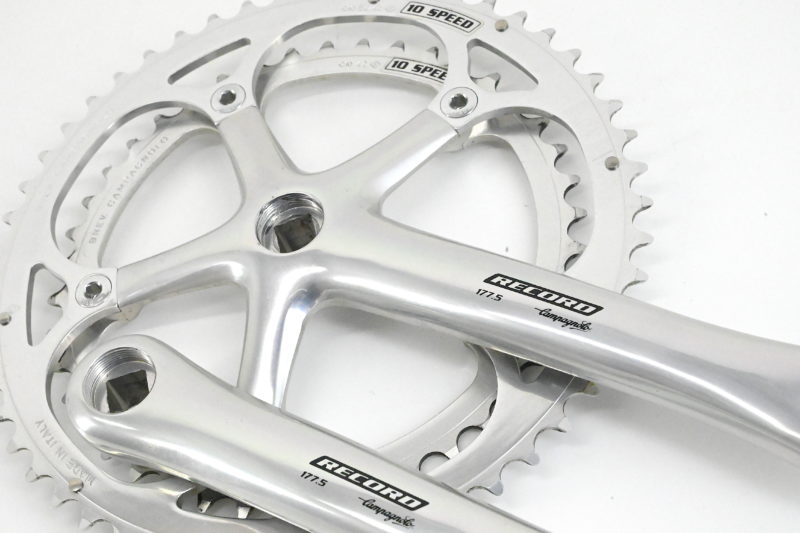 Campagnolo Record 10-Speed Cranks 177.5mm 52/42 - Image 3