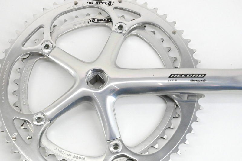 Campagnolo Record 10-Speed Cranks 177.5mm 52/42 - Image 5