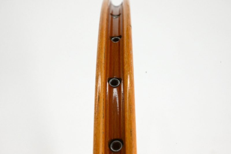 Cerchio Ghisallo Classic Wooden Rims 28" 27mm 36 Hole Clincher - Image 5