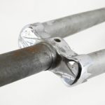 Classic 1970s Road Bicycle Fork Campagnolo Dropouts 1" Threaded - Image 5