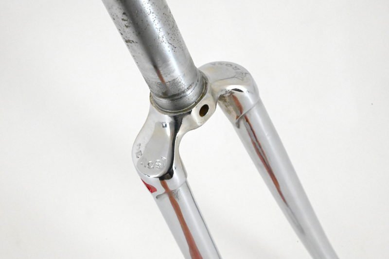 De Rosa Pantographed Steel Road Bicycle Chromed Fork 1" Threaded - Image 3