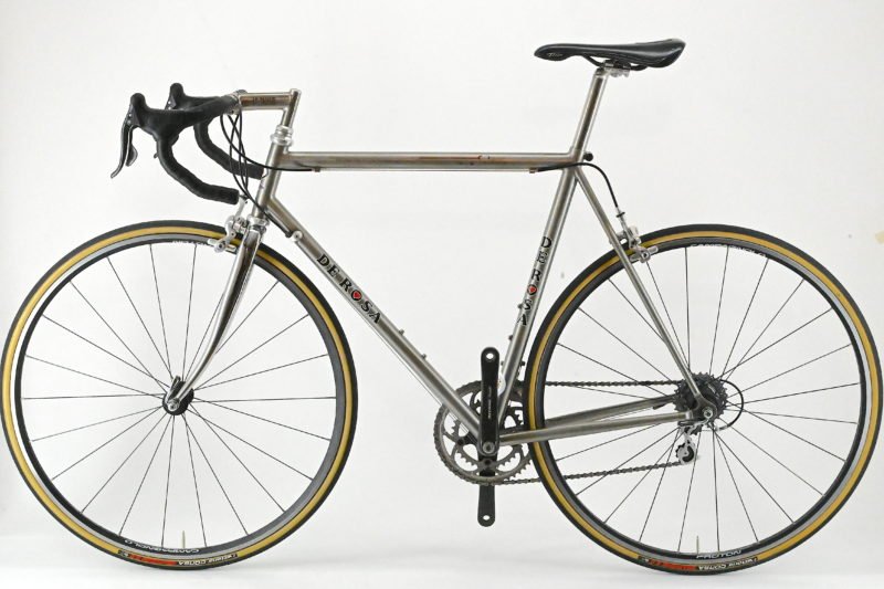 De Rosa Titanio Campagnolo Record Carbon 10-Speed Size 55 - Image 2