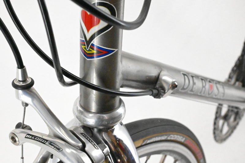 De Rosa Titanio Campagnolo Record Carbon 10-Speed Size 55 - Image 11