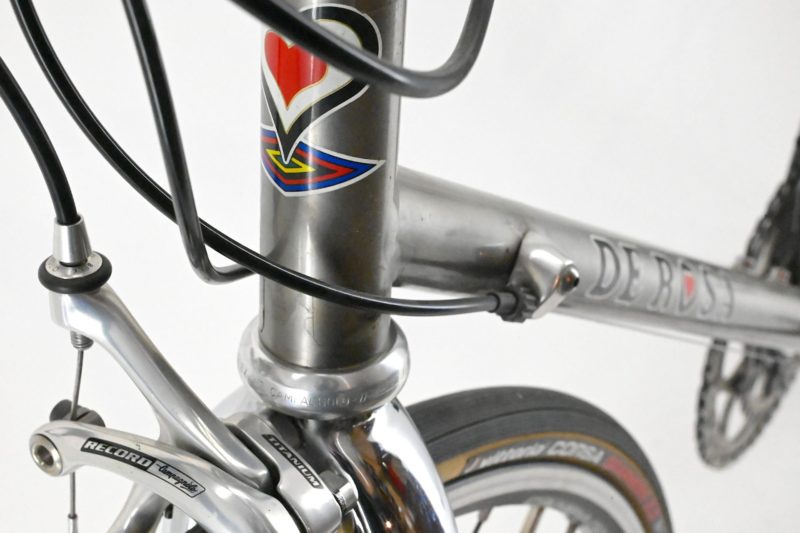 De Rosa Titanio Campagnolo Record Carbon 10-Speed Size 55 - Image 11