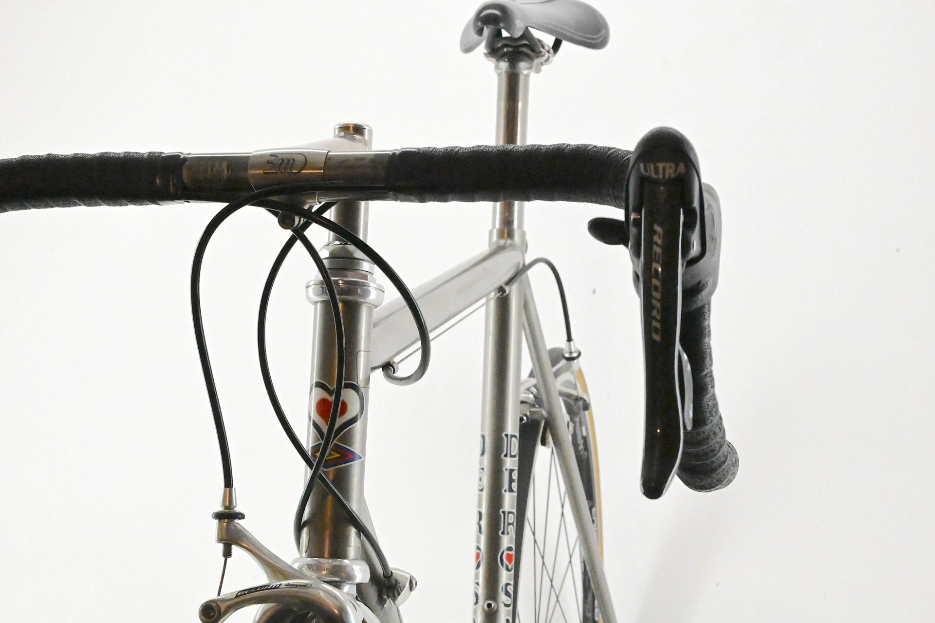 De Rosa Titanio Campagnolo Record Carbon 10-Speed Size 55 - Image 3