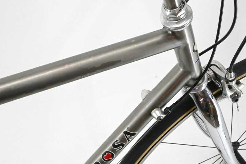 De Rosa Titanio Campagnolo Record Carbon 10-Speed Size 55 - Image 9