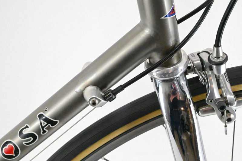 De Rosa Titanio Campagnolo Record Carbon 10-Speed Size 55 - Image 13
