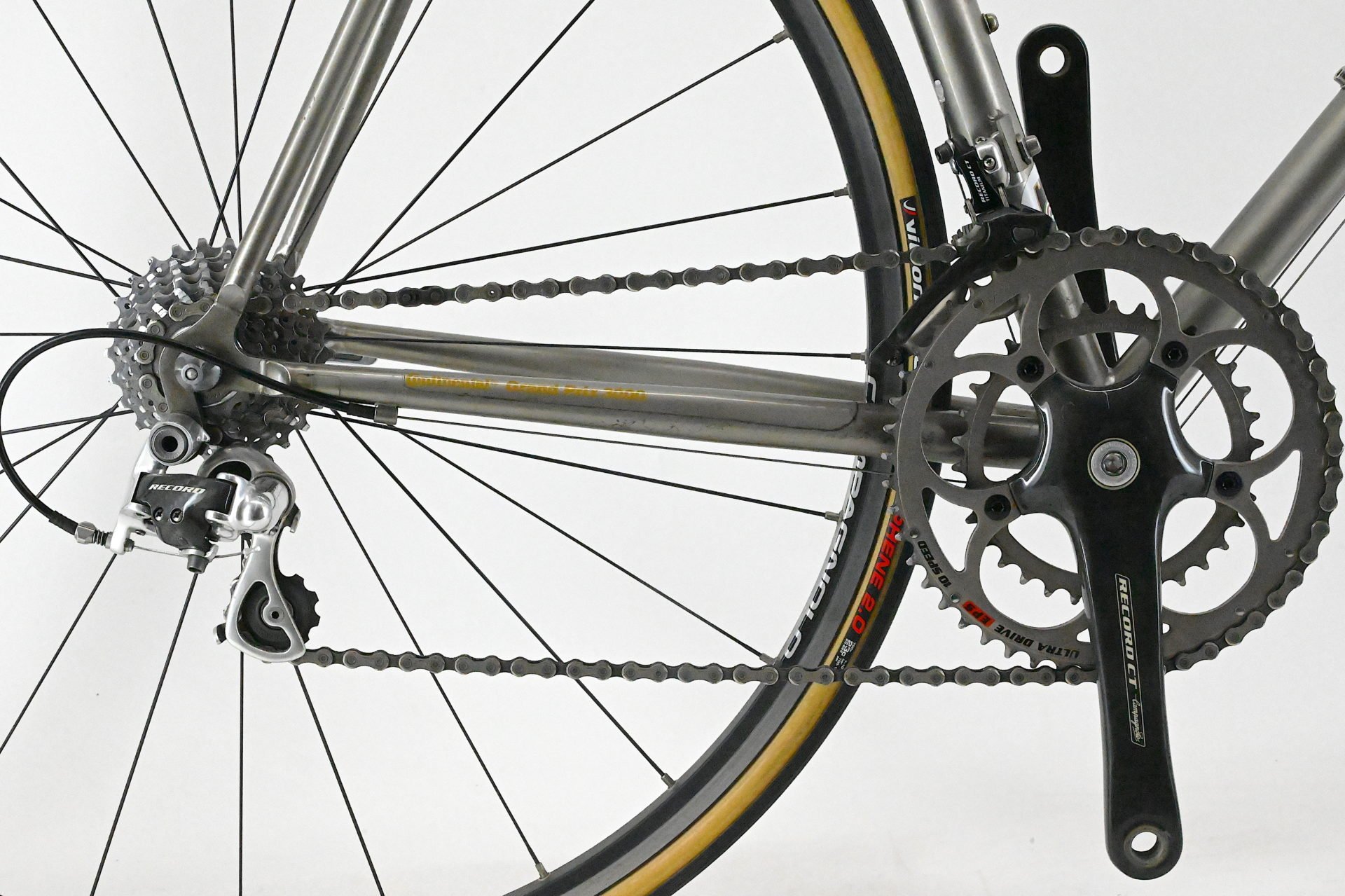 De Rosa Titanio Campagnolo Record Carbon 10-Speed Size 55 - Image 23