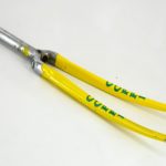 Fausto Coppi Road Bicycle Fork Yellow 1" Threaded