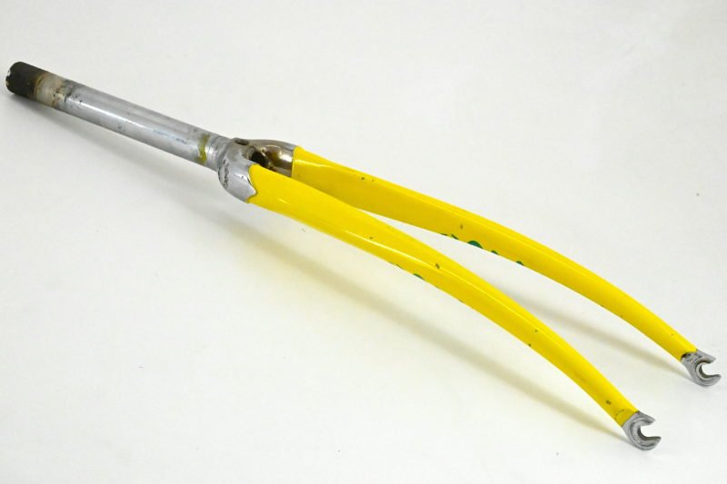 Fausto Coppi Team Polti Road Bicycle Fork Yellow 1" Threaded 28" - Image 8