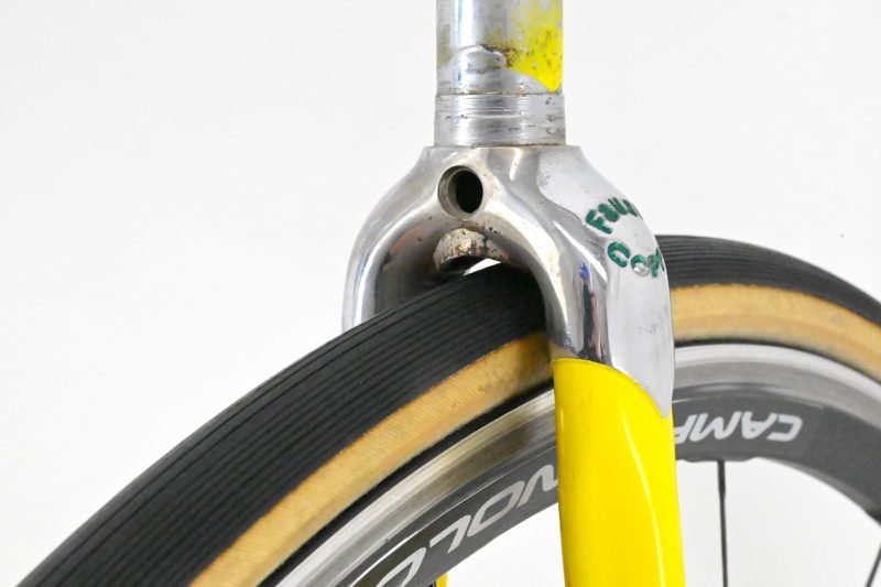 Fausto Coppi Team Polti Road Bicycle Fork Yellow 1" Threaded 28" - Image 7