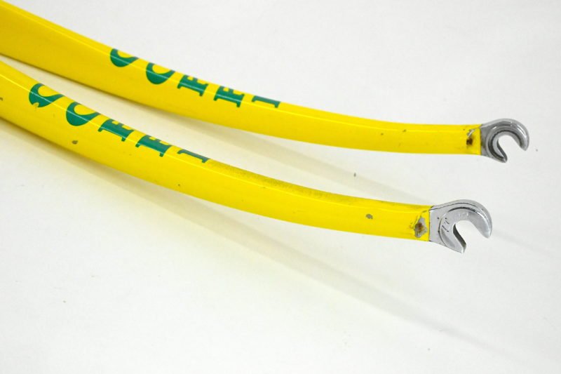 Fausto Coppi Team Polti Road Bicycle Fork Yellow 1" Threaded 28" - Image 5