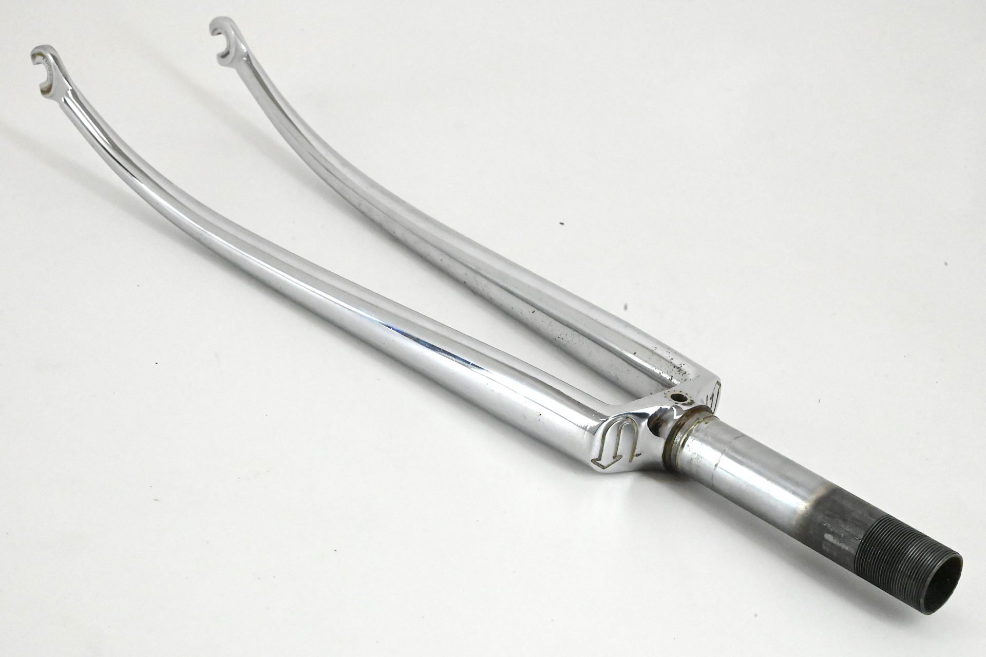 Francesco Moser Steel Road Bicycle Pantographed Road Bicycle Fork 1" Threaded - Image 5