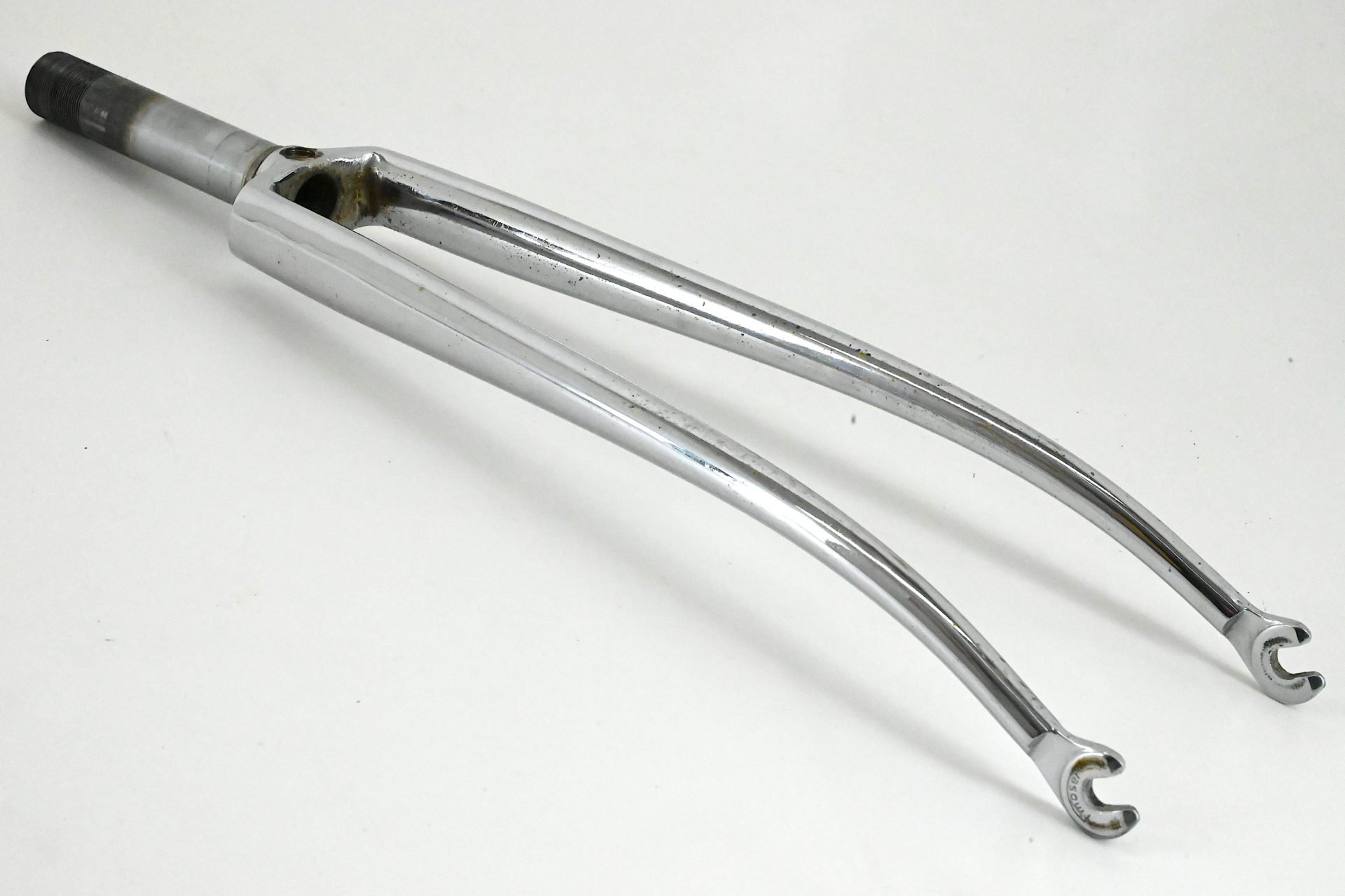 Francesco Moser Steel Road Bicycle Pantographed Road Bicycle Fork 1" Threaded - Image 7