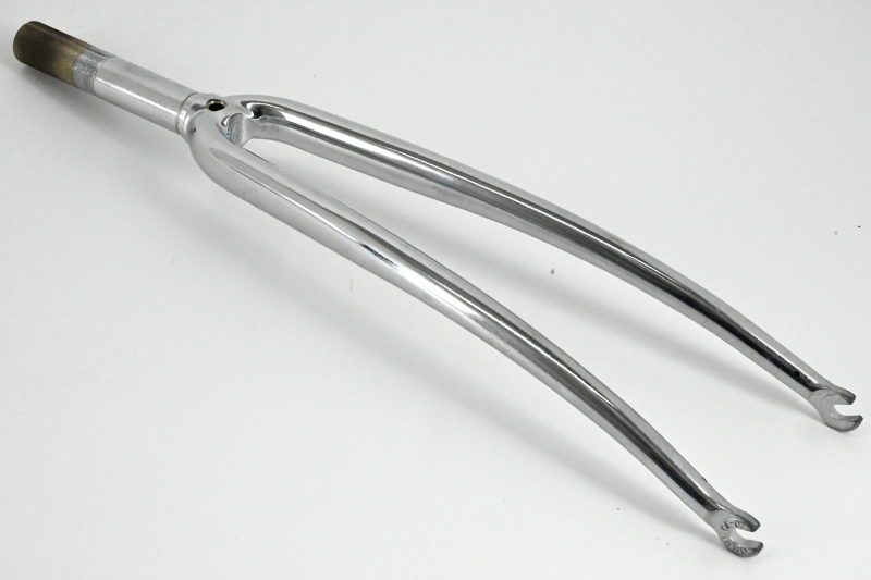 NOS Omni Chromed Steel Road Bicycle Fork 1" Threaded - Image 6