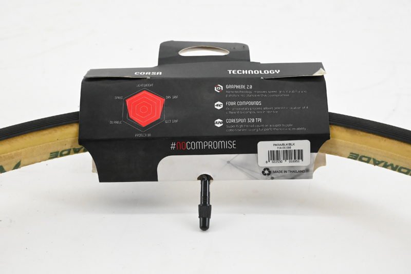 NEW Vittoria Corsa Graphene 2.0 Tubular Tire 23mm Skinwall - Image 7