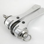 NOS Campagnolo C-Record Non Friction Downtube Shifters with Aero Bracket - Image 3