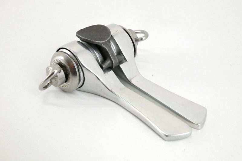 NOS Campagnolo C-Record Non Friction Downtube Shifters with Aero Bracket - Image 4