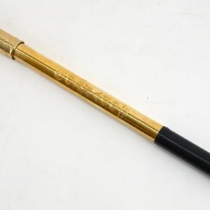 NOS/NIB G.C. Export Colnago Bicycle Frame Pump Gold