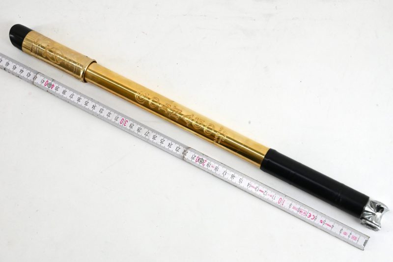 NOS G.C. Export Colnago Bicycle Frame Pump Gold - Image 2