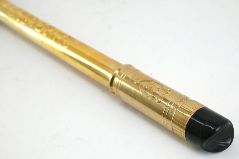 NOS G.C. Export Colnago Bicycle Frame Pump Gold - Image 3