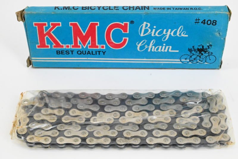 NOS/NIB K.M.C. Model #408 Road Bicycle Chain 114 Links 5/6 -Speed