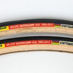 NOS Michelin Hi Lite Supercomp 700c x 23mm Stuttgart 1991 Foldable Clincher Tires - Image 2