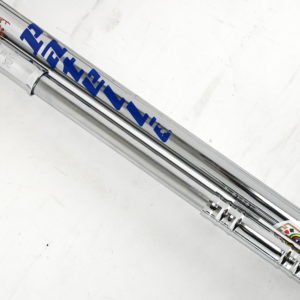 Silca Imperio Bicycle Frame Pump Silver Chrome