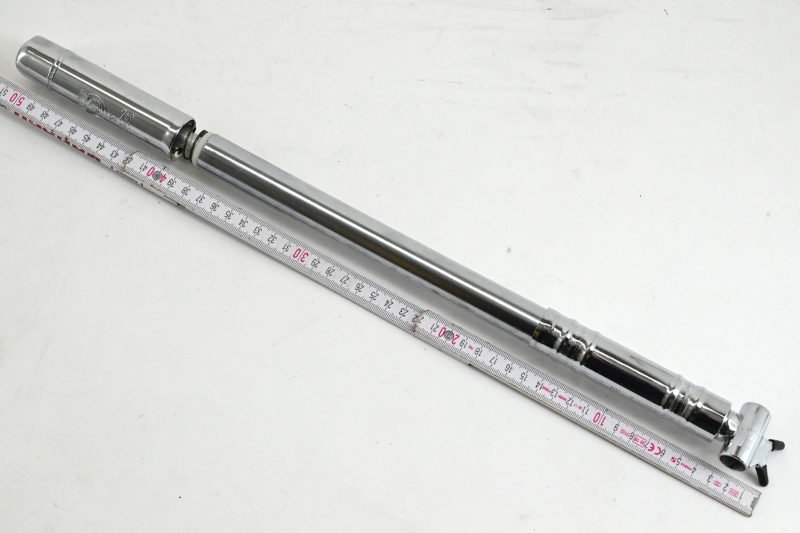 NOS Silca Impero Bicycle Frame Pump Silver Chrome - Image 2