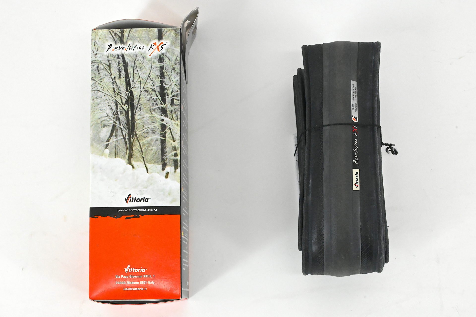 NOS Vittoria Revolution KXS Two Season 700c x 23mm Foldable Clincher Tire - Image 2