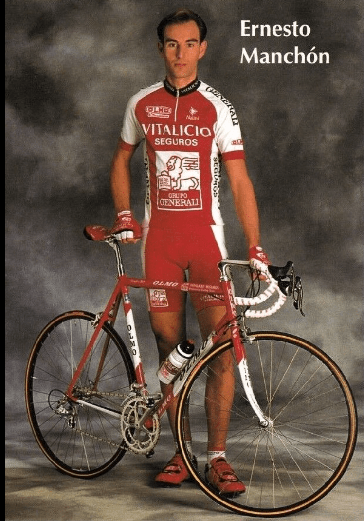 Olmo Forma Professional Road Bicycle Ernesto Manchón Team Vitalicio Seguros Grupo Generali 1999 - Image 2