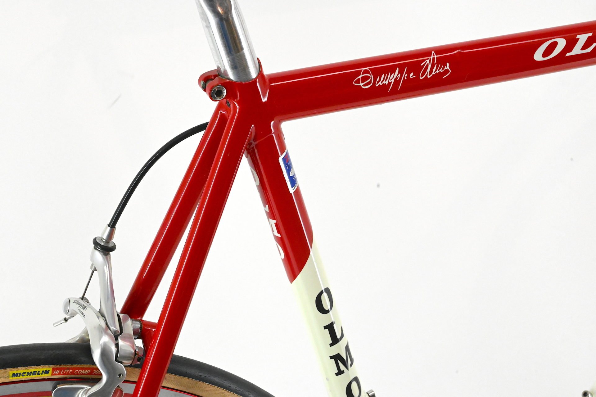 Olmo Forma Professional Road Bicycle Ernesto Manchón Team Vitalicio Seguros Grupo Generali 1999 - Image 21