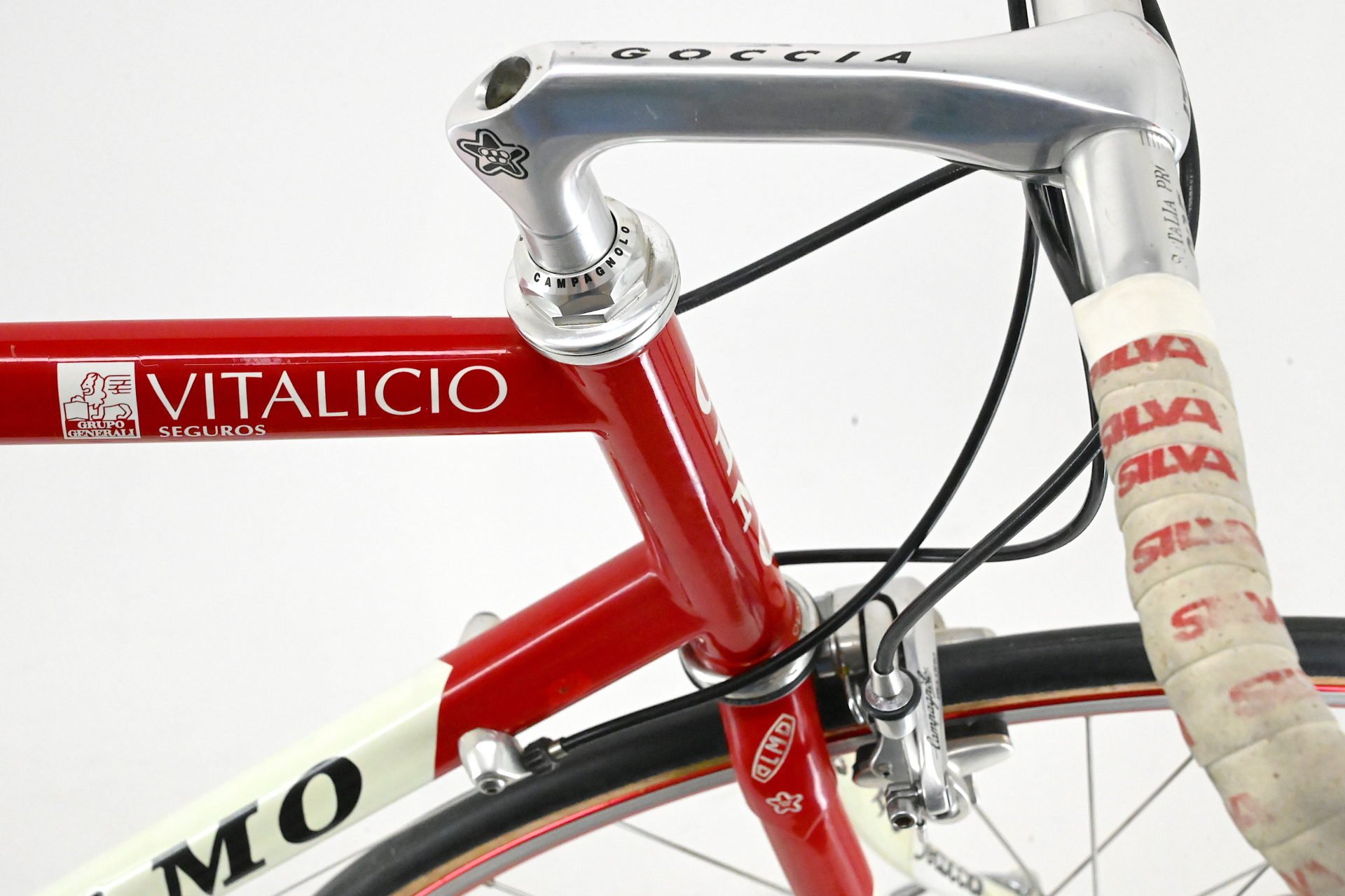 Olmo Forma Professional Road Bicycle Ernesto Manchón Team Vitalicio Seguros Grupo Generali 1999 - Image 12