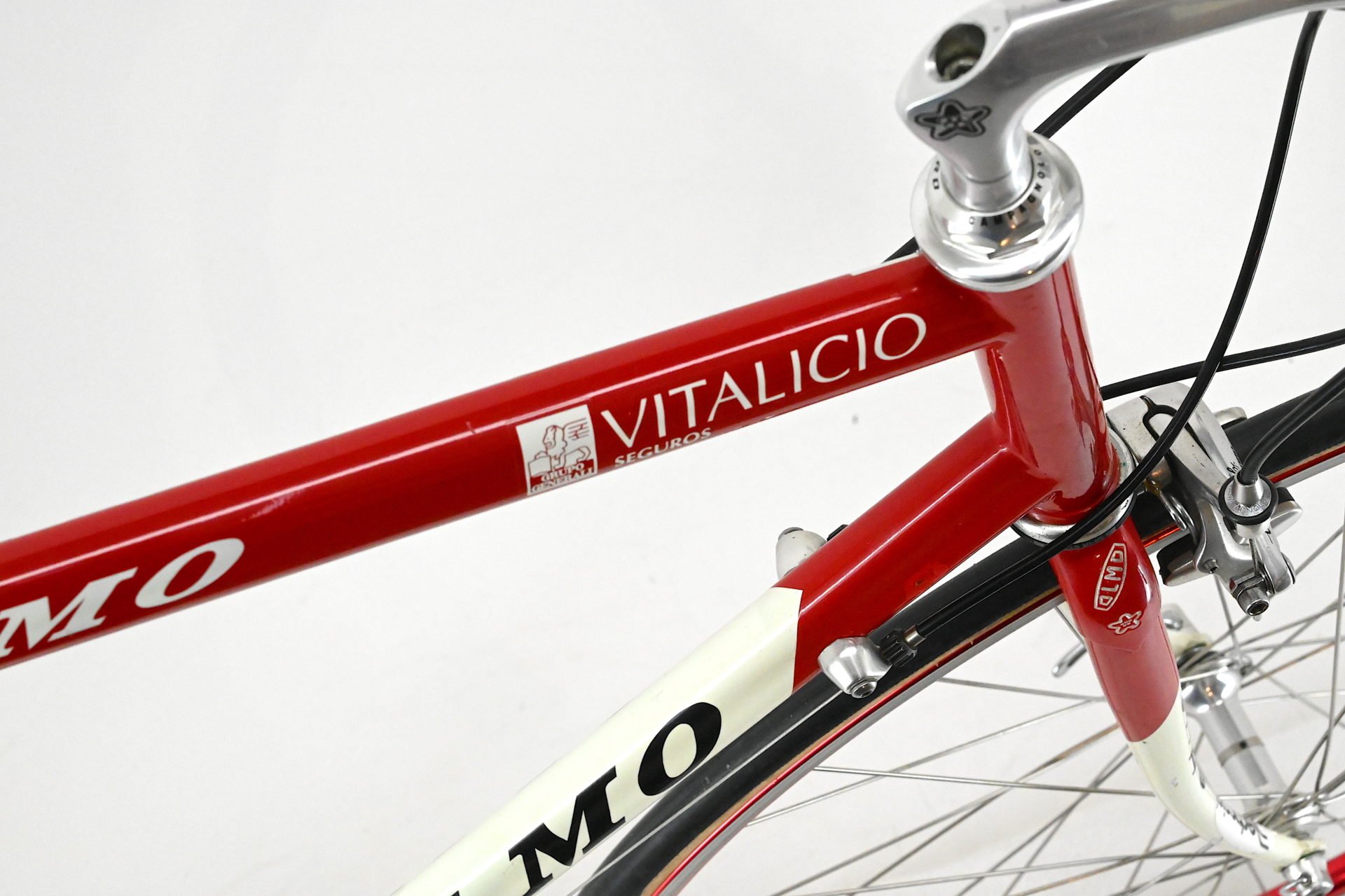 Olmo Forma Professional Road Bicycle Ernesto Manchón Team Vitalicio Seguros Grupo Generali 1999 - Image 9