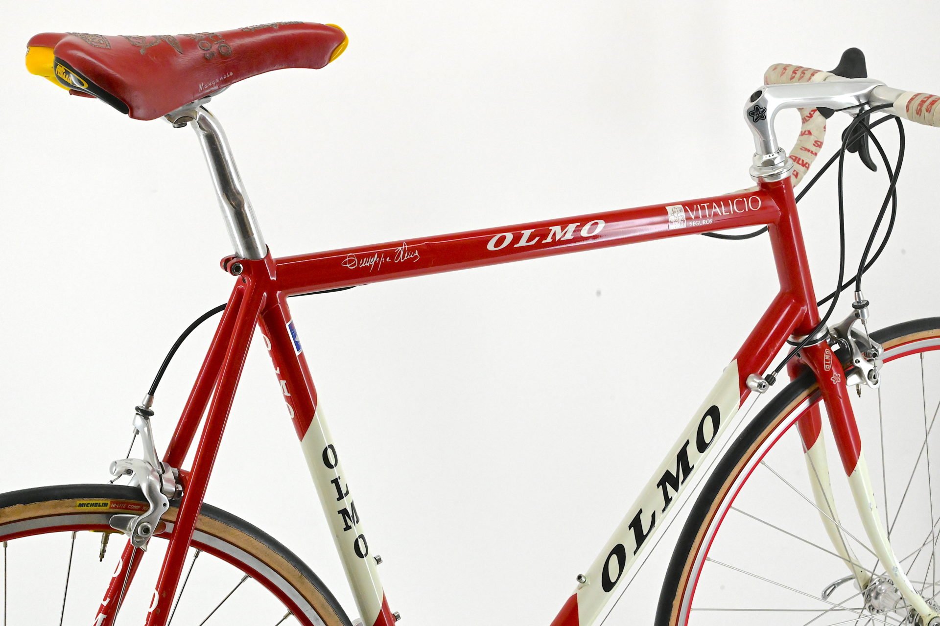 Olmo Forma Professional Road Bicycle Ernesto Manchón Team Vitalicio Seguros Grupo Generali 1999 - Image 8