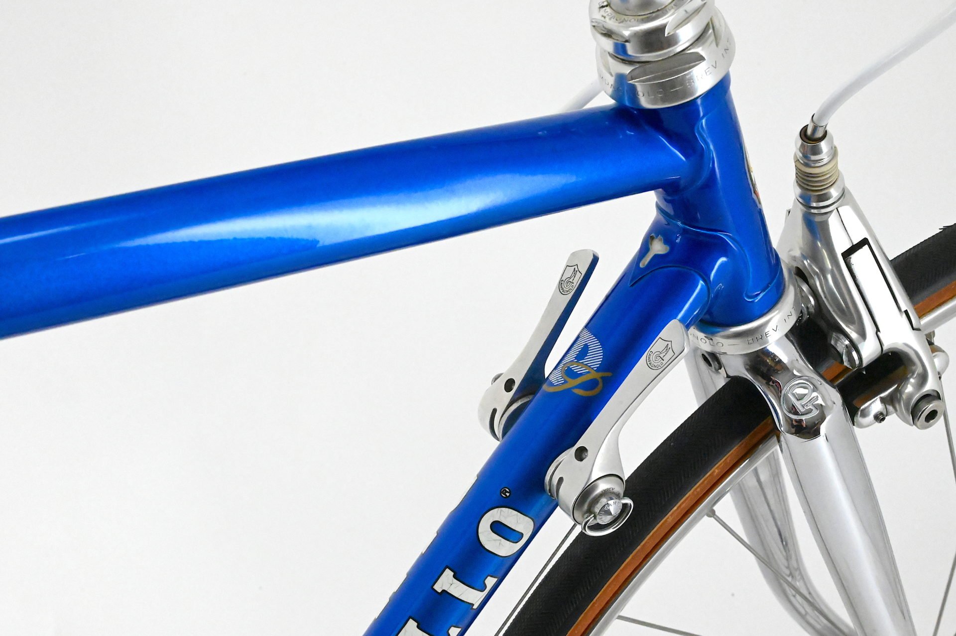 Pinarello Custom Pegoretti Time Trial Lo-Pro Campagnolo C-Record 26"/28" Size 52 - Image 3