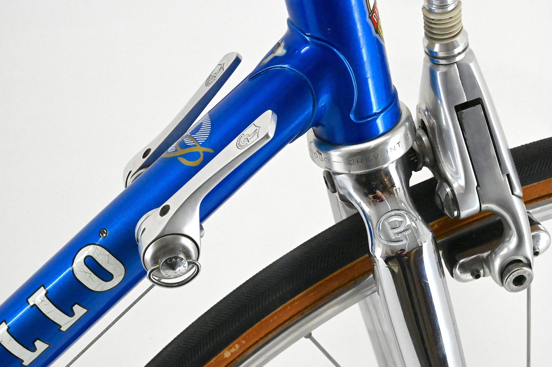 Pinarello Custom Pegoretti Time Trial Lo-Pro Campagnolo C-Record 26"/28" Size 52 - Image 6