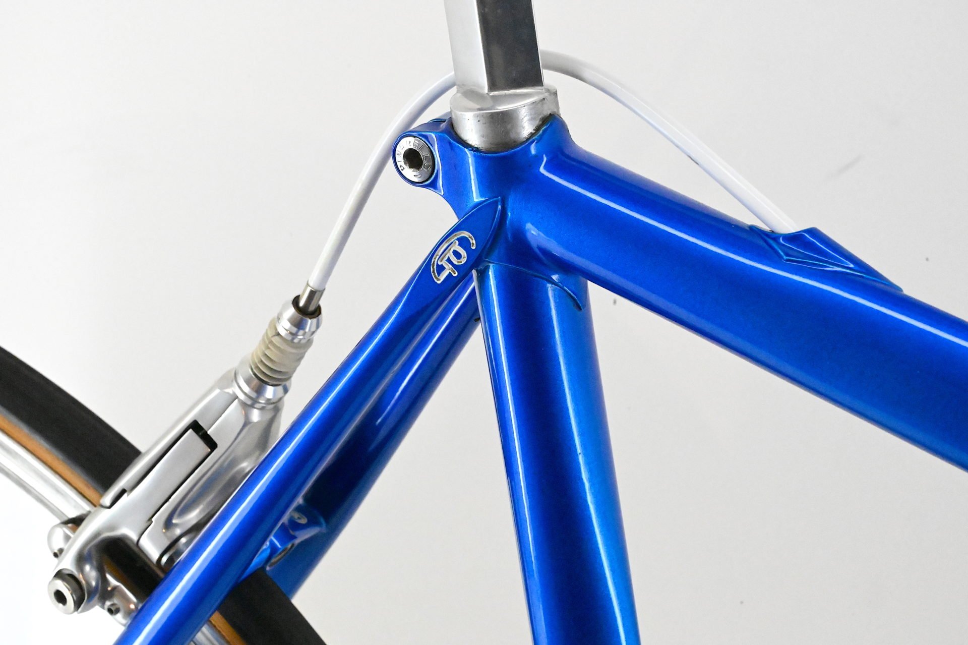 Pinarello Custom Pegoretti Time Trial Lo-Pro Campagnolo C-Record 26"/28" Size 52 - Image 7