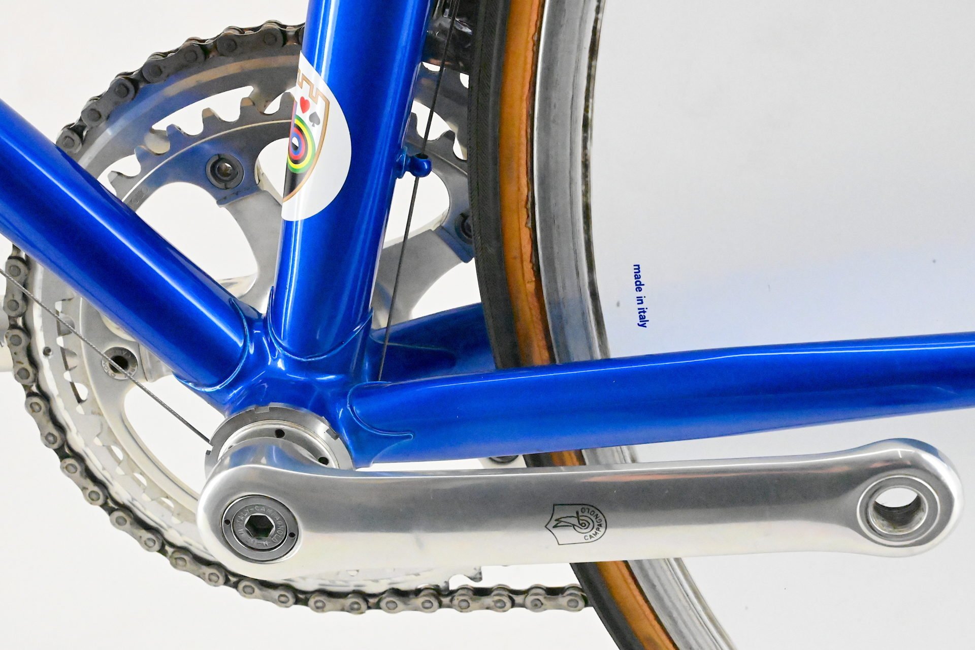 Pinarello Custom Pegoretti Time Trial Lo-Pro Campagnolo C-Record 26"/28" Size 52 - Image 18