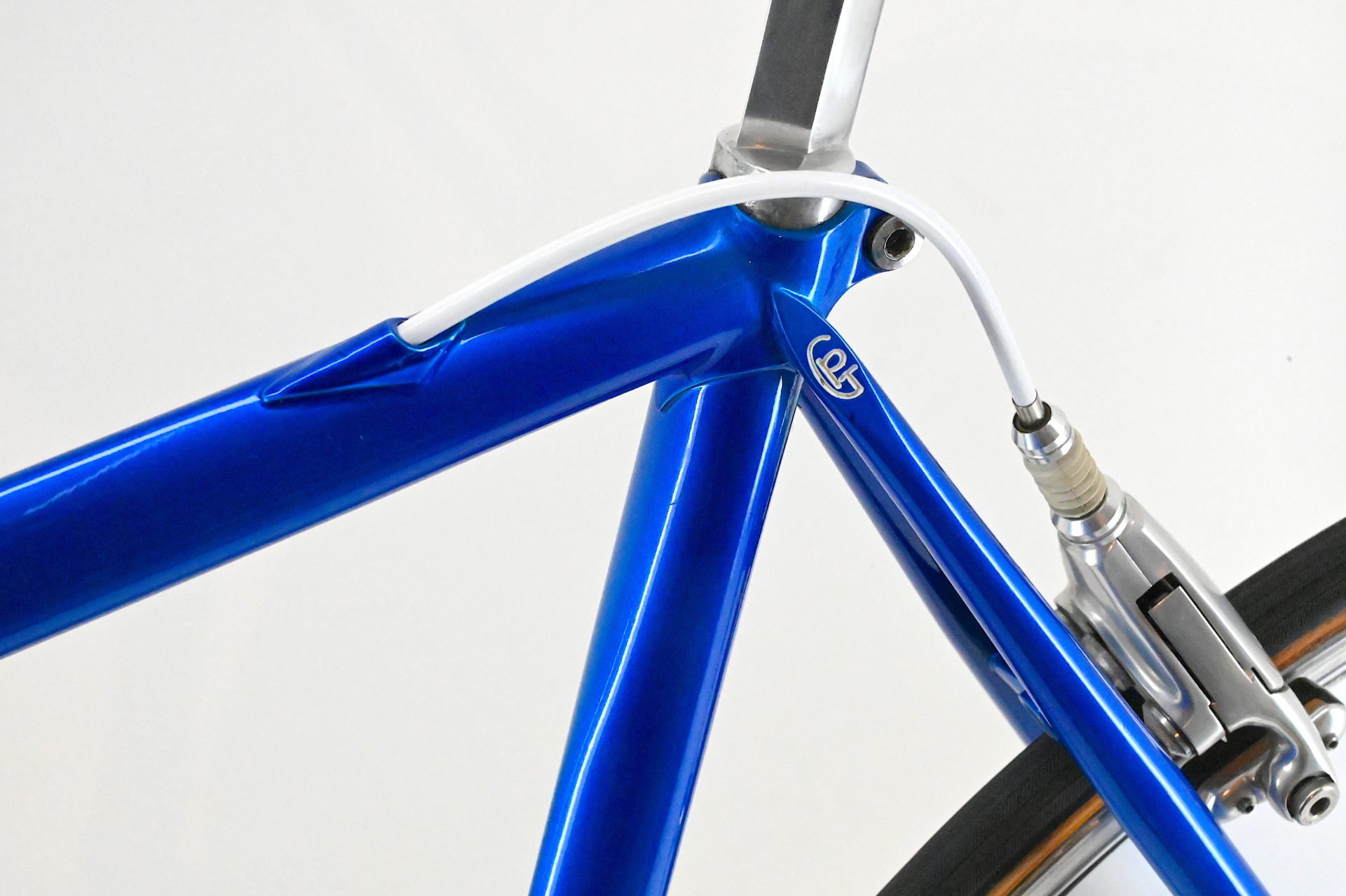 Pinarello Custom Pegoretti Time Trial Lo-Pro Campagnolo C-Record 26"/28" Size 52 - Image 20