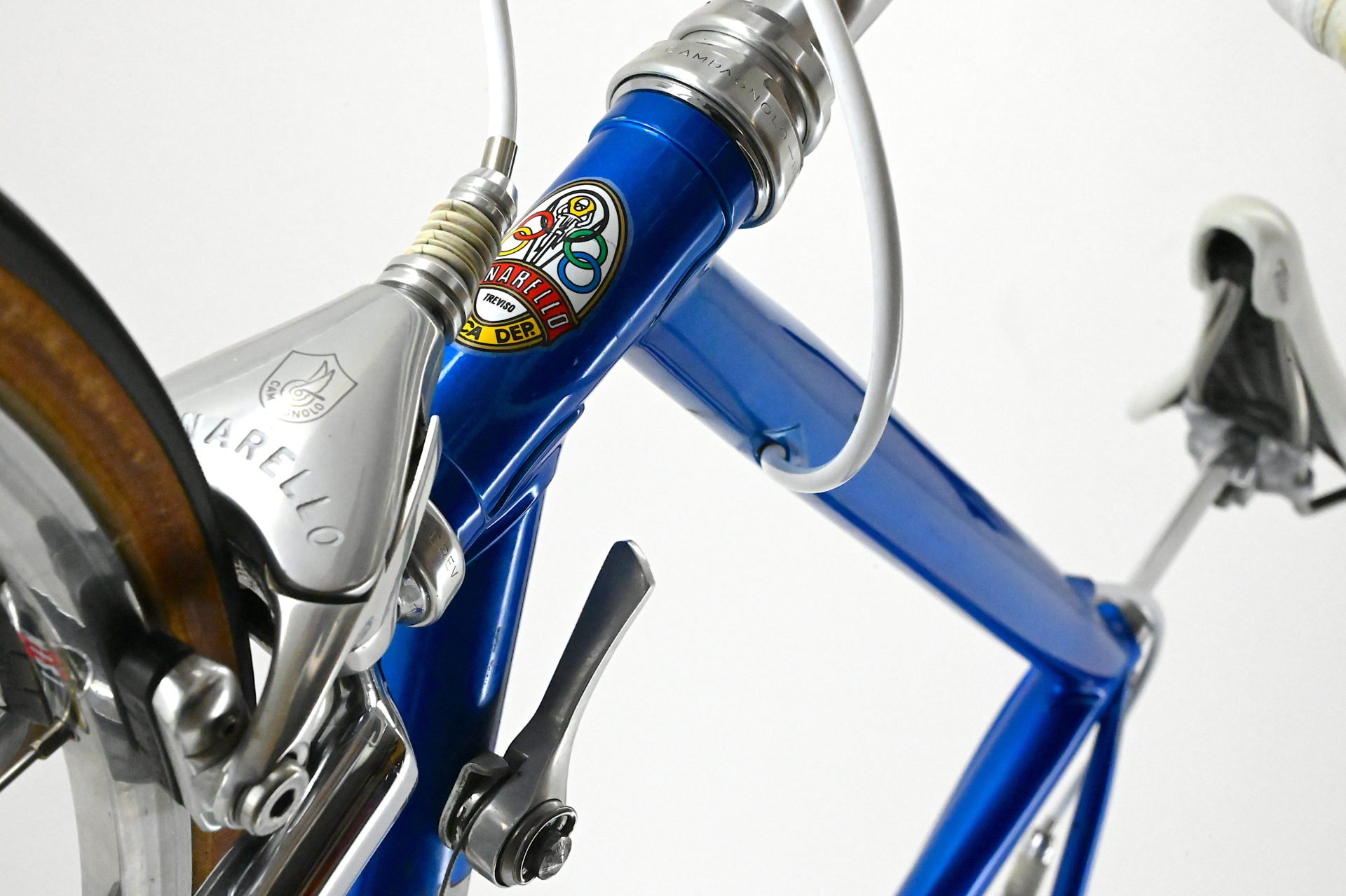 Pinarello Custom Pegoretti Time Trial Lo-Pro Campagnolo C-Record 26"/28" Size 52 - Image 23