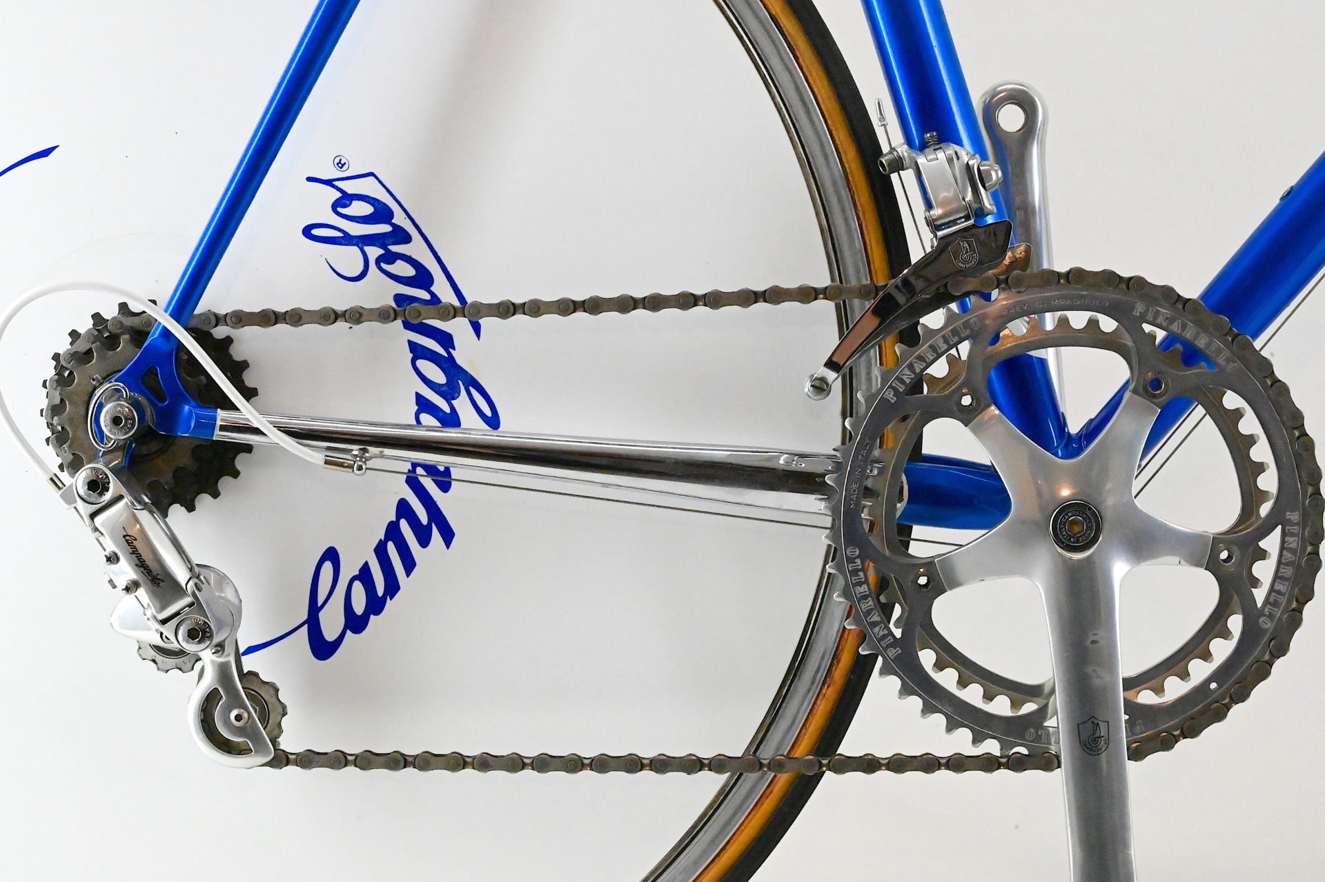 Pinarello Custom Pegoretti Time Trial Lo-Pro Campagnolo C-Record 26"/28" Size 52 - Image 8